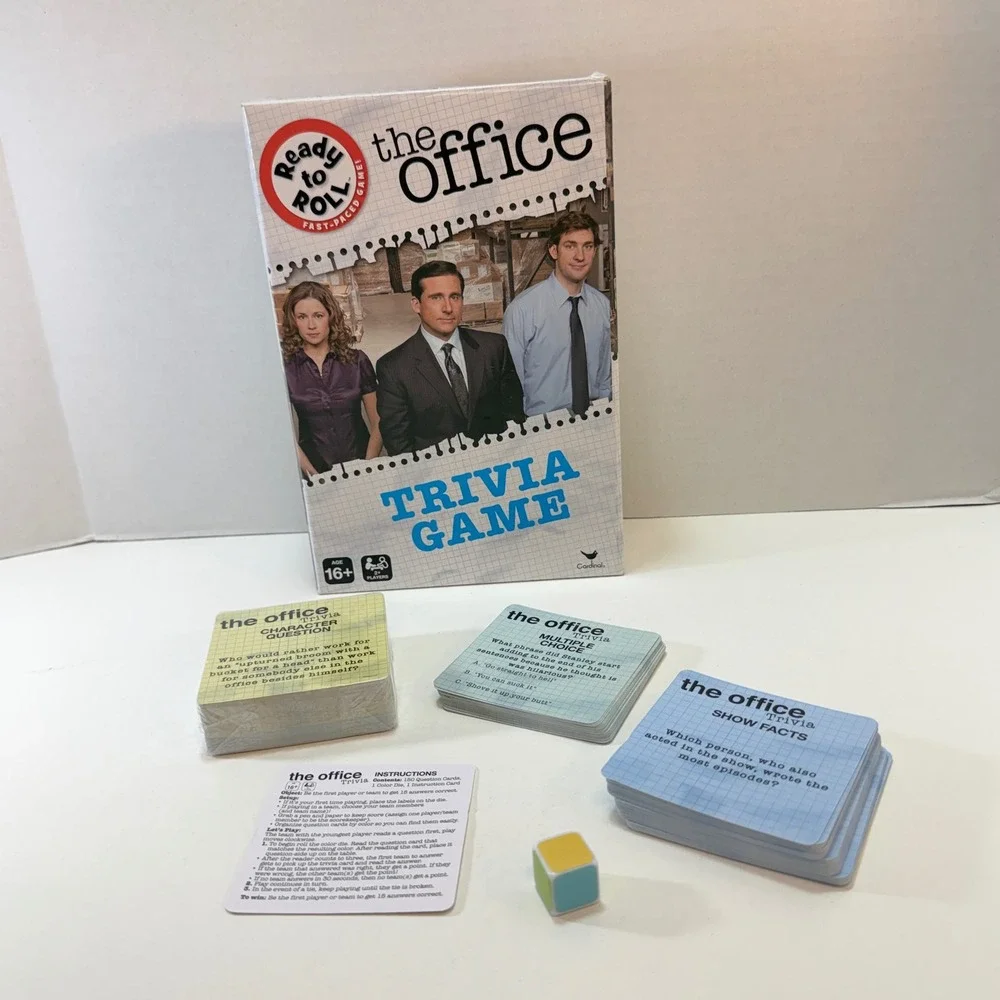The Office Trivia Game Ready To Roll Cardinal 150 Cards Complete - Picture 1 of 7